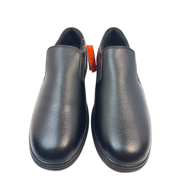 DS Work Men's Manager Slip Resistant Slip On Black Shoes Size 11 - Picture 2 of 10